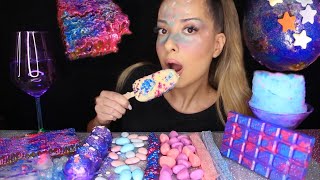 GALAKSİ ASMR | POPÜLER YİYECEKLER | GALAXY HONEYCOMB, PLANET GUMMY, POPPING BOBA | TÜRKÇE ASMR