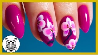 Маникюр с орхидеями || Новинка от Adore