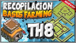 4 Diseños de Farming para TH8 | Recopilación de aldeas de Farming