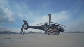 Установка автопилота HeliSAS, дисплея Garmin G500H и камеры обзора слепых зон