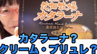 [グルメ] 花畑牧場 カタラーナ とは？ クリーム・ブリュレ？ プリン？