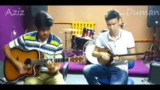 АЙНАЛАЙЫН - БЕРКУТ & АИША (Dombyra & Guitar cover)