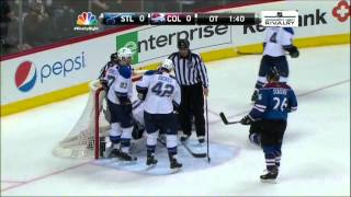 Overtime Feb 20 2013 St. Louis Blues vs Colorado Avalanche NHL Hockey
