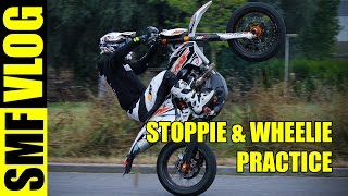 STOPPIE AND WHEELIE PRACTICE [VLOG #2]