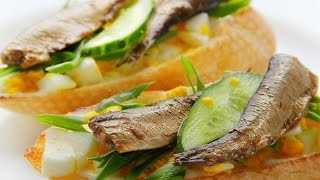 Бутерброды со шпротами. Бутерброды со шпротами и огурцом. Вкуснейшие бутерброды со шпротами.