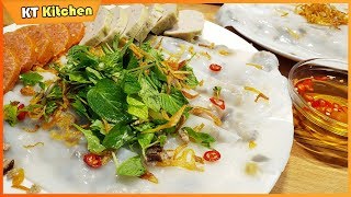 Cách Làm BÁNH CUỐN Bằng Bánh Tráng Bông Hồng - Không Cần Ngâm Bột hay Tráng Chảo - Savory Rice Rolls