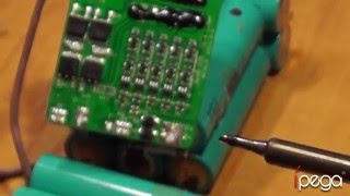 Переделка Ni-Cd аккумулятора шуруповерта на Li-ion. НЕВЕРОЯТНАЯ ЕМКОСТЬ 4400mAh!