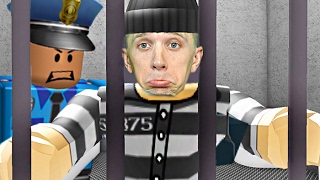 ПОБЕГ ИЗ ТЮРЬМЫ в ROBLOX Нас поймала ПОЛИЦИЯ убегаем с Миланой от Полиции видео  от FFGTV
