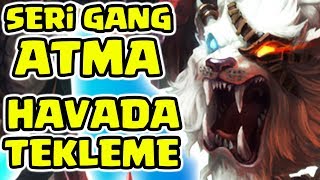 HAVADA NASIL TEK ATILIR !!! SERİ ORMAN DÖNME VE GANK ATMA TAKTİKLERİ | Apophis