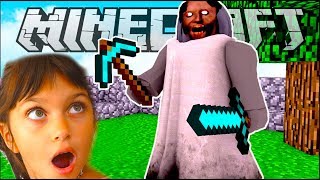 MINECRAFT GRANNY ПРЯТКИ с БАБУЛЕЙ в МАЙНКРАФТ Челлендж Летсплей #Валеришка