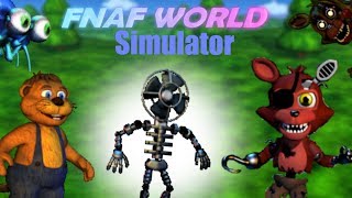 FNaF World Simulator | Episode 2 | The Invincible Fan?!