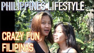Crazy fun Filipina Girlfriends Philippines Typhoon weekend