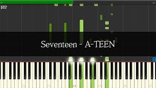 세븐틴 (Seventeen) - A-TEEN (에이틴) 1절 마스터하기 | 신기원 피아노 튜토리얼 Piano Tutorial