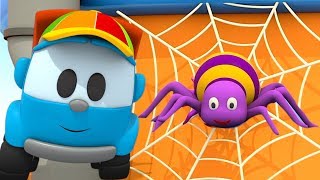 Leo el Pequeño Camión canciones infantiles - La araña pequeñita