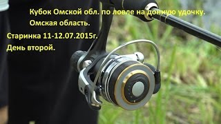 Кубок Омской обл по ловле донной удочкой 2015  День второй