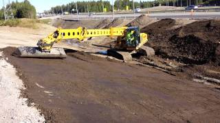 Gradall XL 4200 working at Vantaa, Finland