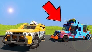 ЗОМБИ ЖИГУЛИ В ЛЕГО СИТИ - BRICK RIGS | ЗОМБИ ЛЕГО ПОГОНЯ В BRICK RIGS