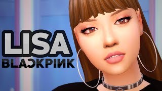 LISA from BLACKPINK | Sims 4 Create A Sim + CC LINKS