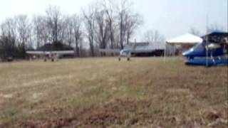 Kitfox IV Rotax 582 vs Rotax 912s STOL - both on Bush wheels - Supercubs look out Rotax
