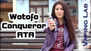 Обзор бакомайзера Wotofo Conqueror RTA