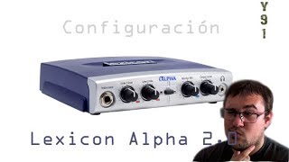 Configuración Lexicon Alpha + W10 + Audacity + OBS | Español