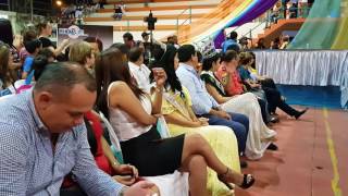 Desfile ex reina  por los 25 años de creación del cantón Buena Fe