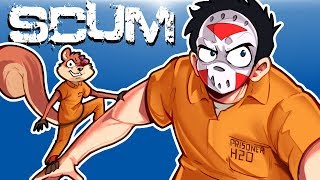 SCUM - SURVIVING IN A SCUMMY WORLD! (Funny Moments) Ep. 1