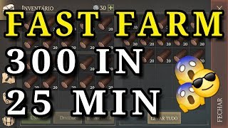 Como farmar 300 materiais em apenas 25 MINUTOS? - GRIM SOUL #17