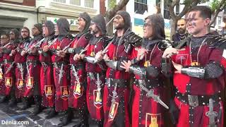 Desfile de gala Moros y Cristianos Dénia 2018: Filà Deniers