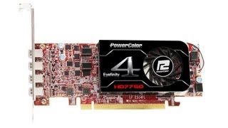 PowerColor HD7750 LP Eyefinity 4 Graphics Card Review