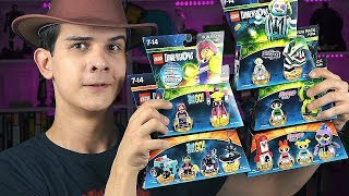 Распаковка LEGO Dimensions - Юные Титаны, Суперкрошки и Битлджус!