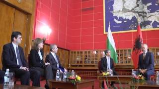 Kryeministri Edi Rama pret Presidentin e Bullgarisë Rosen Plevneliev
