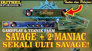 Tutorial Cara Build Irithel EASY SAVAGE Ranked Epic++ Mobile Legends Indonesia