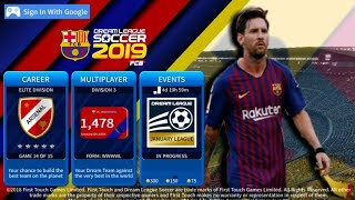 |350 MB| DLS 19 MOD FC BARCELONA |NEW UPDATE|