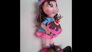 Fofucha fresita Cacheton  En Fomi
