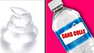 Je teste 5 recettes de SLIME AVEC DE L'EAU, SANS COLLE !!! ?