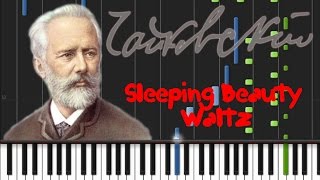 Tchaikovsky - Sleeping Beauty (Waltz) op.66 [Synthesia Tutorial]