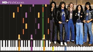 How to play Rainbow Every Little Thing She Does Is Magic   Piano tutotial  100% speed
