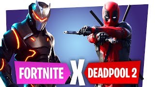 FORTNITE AND DEADPOOL CROSSOVER! - FREE Deadpool Skin! Fortnite Battle Royale