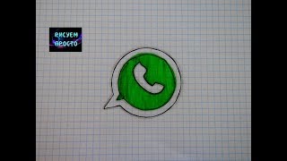 Рисую ЛОГОТИП WhatsApp ВАТСАП/196/ Draw LOGO WhatsApp