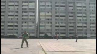 Виртуозное исполнение с футбольным мячом!