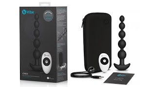 b-Vibe Cinco Anal Beads - Best anal Butt Plugs