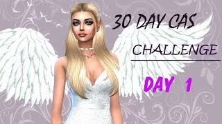 The Sims 4/30 Day Cas Challenge/Day 1 Девушка - лебедь