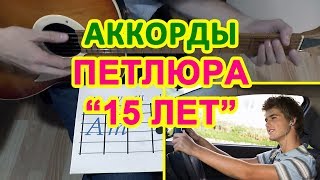 15 лет Аккорды Бой песни Петлюра под гитару и текст