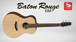 Доступная акустическая гитара BATON ROUGE L1LS/F