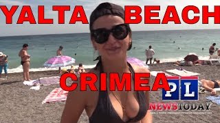 Yalta Beach CrImea: Politics, Tourism & Business (RUS & ENG SUBS)