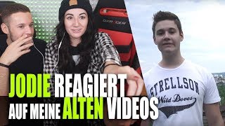 Jodie reagiert auf meine alten Videos | | Crewzember