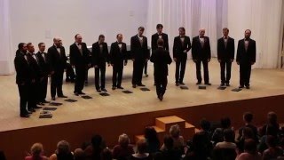 "Шутка" В.Гаврилина. Мужской хор Альберта Мишина (Вологда)