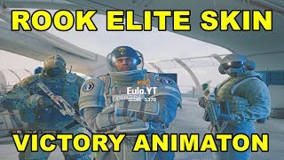 ROOK ELITE SKIN VICTORY ANIMATION 1080P | Rainbow Six Siege