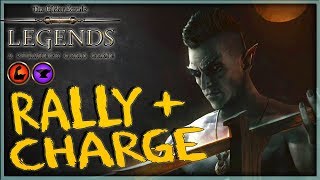 [TES LEGENDS] HUGE CHARGE -  Midrange Rally Warrior Deck Guide & Gameplay ?️ Houses of Morrowind